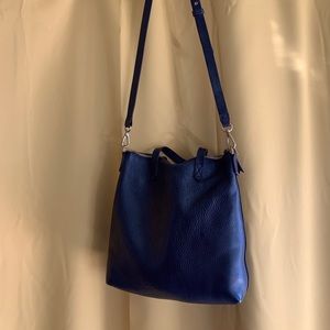 Madewell zip top transport tote